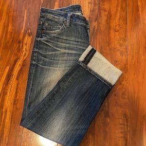 Kut From the Kloth Catherine Boyfriend Capri Jeans -size 2